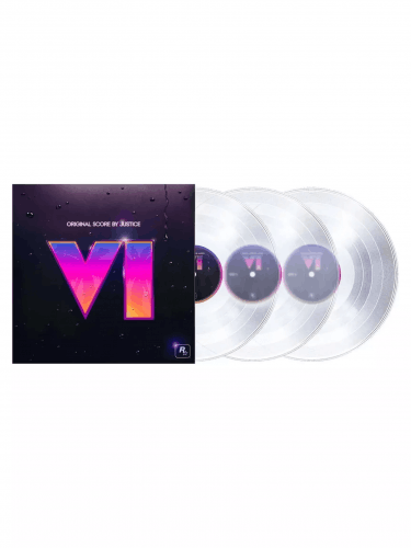 Hivatalos soundtrack Grand Theft Auto VI: Original Score by Justice 3x LP