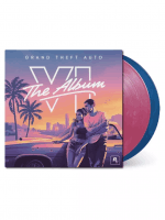 Hivatlos soundtrack Grand Theft Auto VI: The Album (Coloured Marbled) 2x LP-n