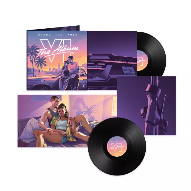 Hivatalos soundtrack Grand Theft Auto VI: The Album 2x LP - Vinyl lemez
