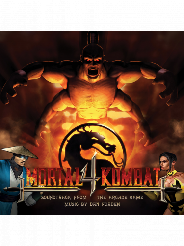 Hivatalos soundtrack Mortal Kombat 4: Soundtrack from the Arcade Game na LP