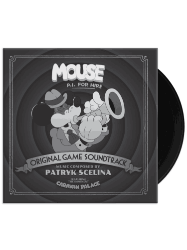 Hivatalos soundtrack MOUSE: P.I. For Hire (Patryk Scelina) LP-n