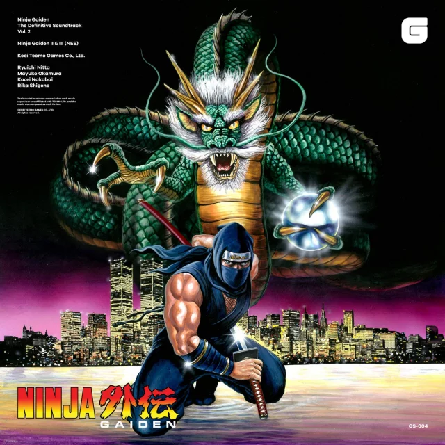 Oficiální soundtrack Ninja Gaiden - The Definitive Soundtrack Vol. 2 na LP