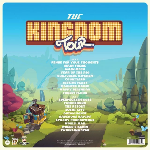 Oficiální soundtrack Overcooked!: The Kingdom Tour na LP