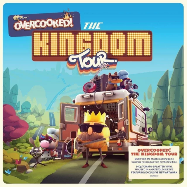 Oficiální soundtrack Overcooked!: The Kingdom Tour na LP