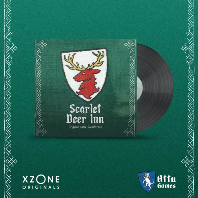 Hivatalos soundtrack Scarlet Deer Inn LP - Xzone Originals