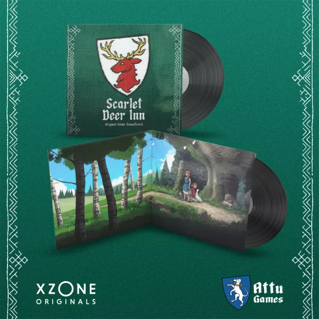 Hivatalos soundtrack Scarlet Deer Inn LP - Xzone Originals