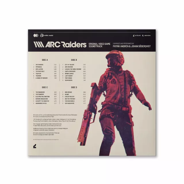 Hivatalos soundtrack Arc Riders 2x LP-n - Vinyl lemez