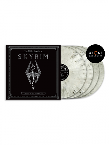 Hivatalos soundtrack The Elder Scrolls V: Skyrim na 4x LP (Ultimate Edition Box Set 2024) (Xzone Exclusive) (sérült csomagolás)