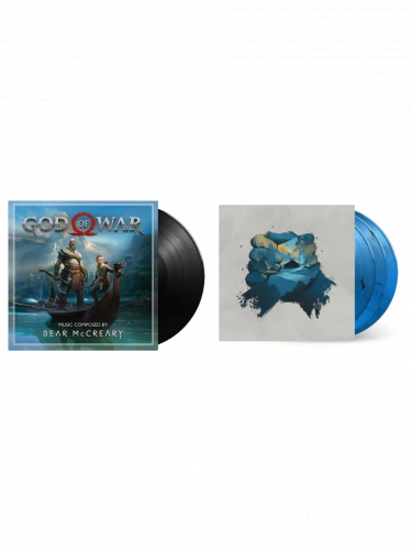 Előnyös készlet God of War - Hivatalos soundtrack God of War + God of War Ragnarok (vinyl)