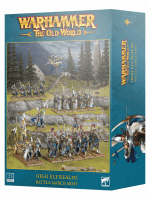Warhammer The Old World - High Elf Realms - Battle March Army (23 figura)
