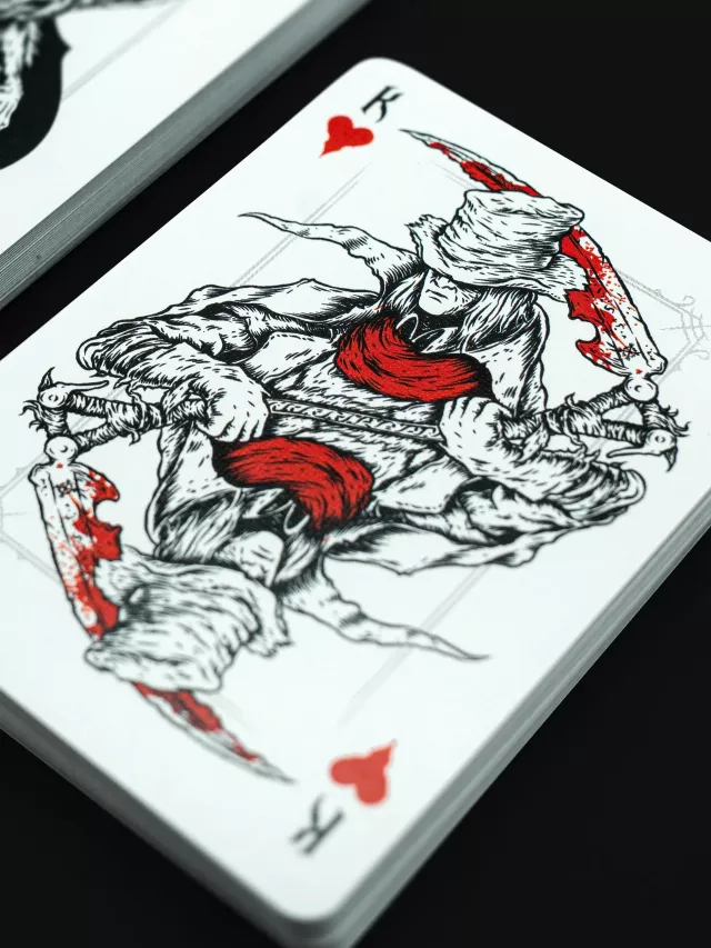 Játékkártya Bloodborne - Old Blood Collectors Edition - Gyűjtői kártyák