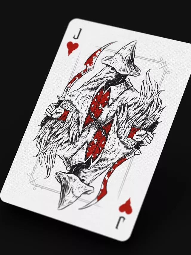 Játékkártya Bloodborne - Old Blood Collectors Edition - Gyűjtői kártyák