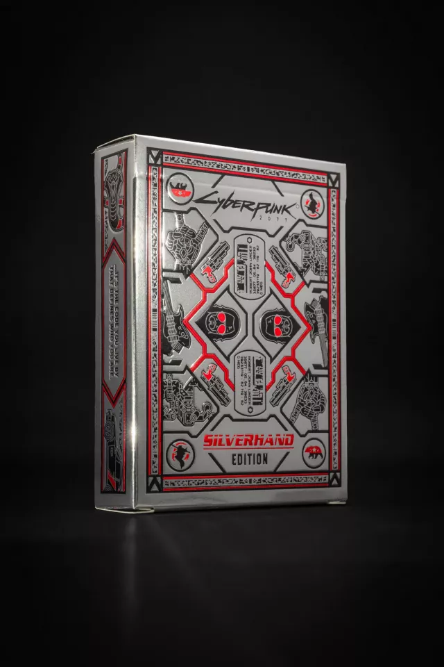 Játékkártyák Cyberpunk 2077 - Silverhand Edition
