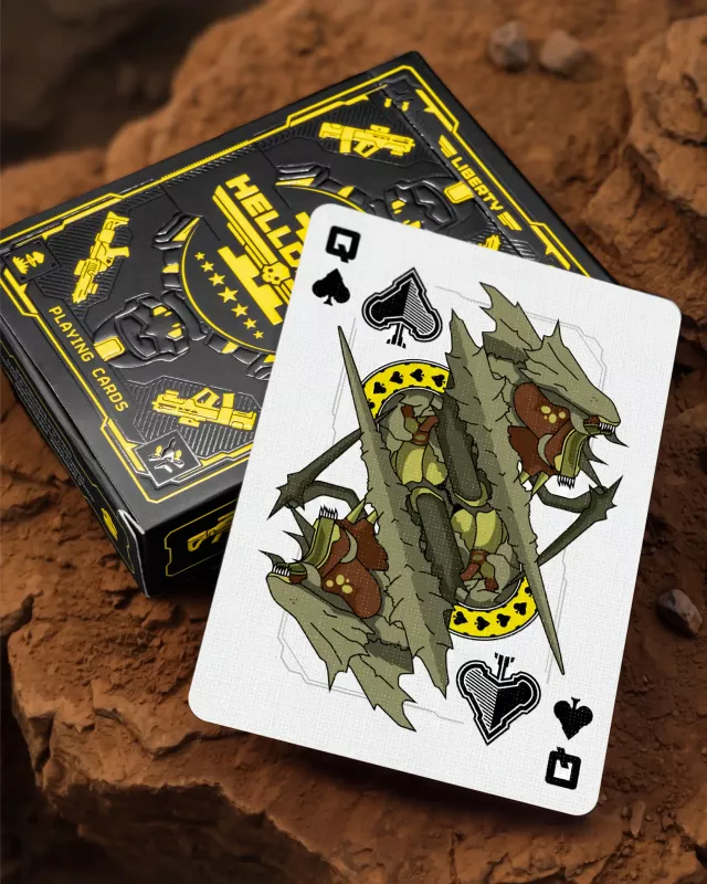 Játékkártyák Helldivers 2 - Judgement Black