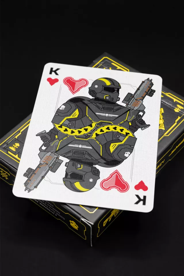 Játékkártyák Helldivers 2 - Judgement Black