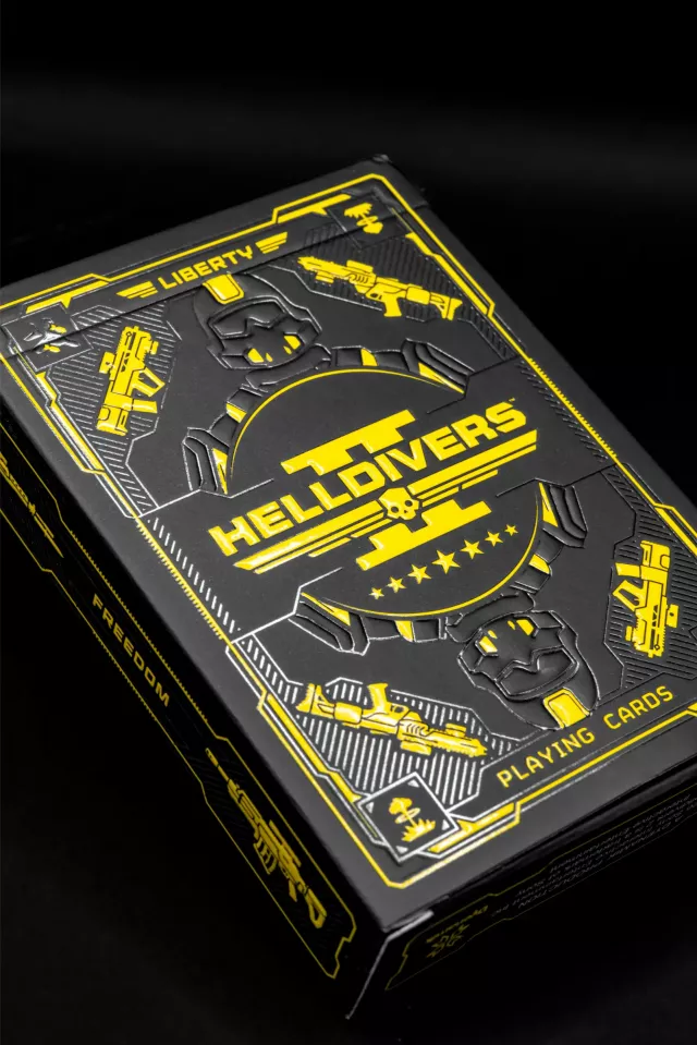 Játékkártyák Helldivers 2 - Judgement Black