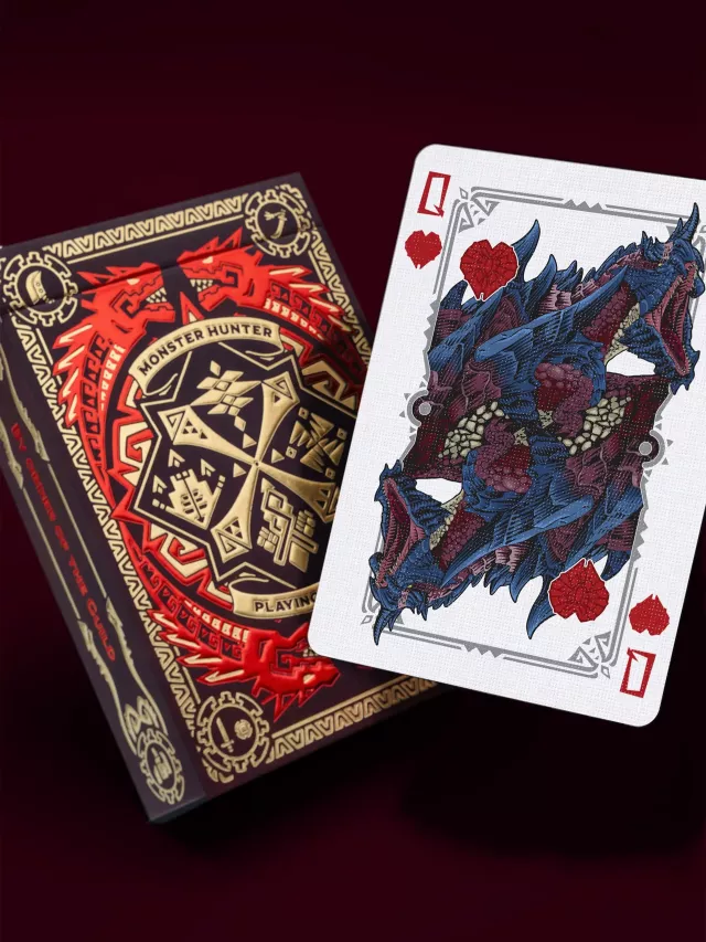 Játékkártyák Monster Hunter - Collectors Edition Red
