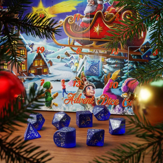 Adventní kalendář Advent Dice Calendar 2023 (Q-Workshop)