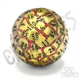 Kocka Lava Orb - Metal D100 - Kockák