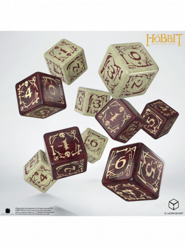 Kocka The Hobbit - Goblins D6 (10 db)