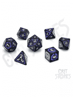 Kockák Astral Gleam Metal - RPG Dice Set (7 db)
