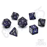 Kockák Astral Gleam Metal - RPG Dice Set (7 db)