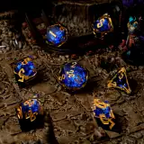 Kockák Azure Artifacts Geode - RPG Dice Set (7 db)