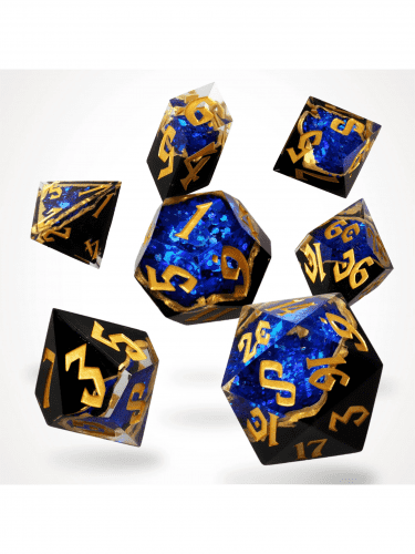 Kockák Azure Artifacts Geode - RPG Dice Set (7 db)