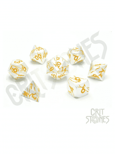Kockák Divine Decree Metal - RPG Dice Set (7 db)