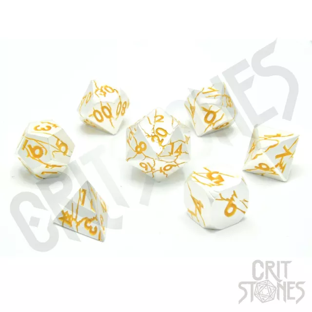 Kockák Divine Decree Metal - RPG Dice Set (7 db)