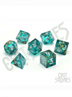 Kockák Forest Fountain Liquid Core - RPG Dice Set  (7 db)