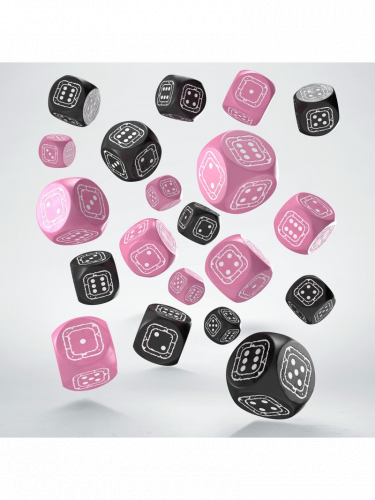 Kockák Fortress Compact - Black & Pink (20 db)