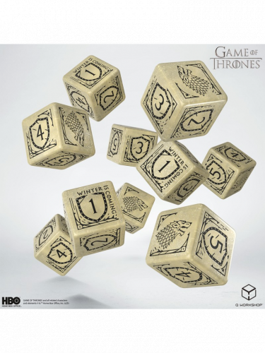 Kockák Game of Thrones - Stark (10db)