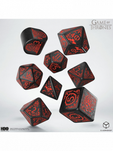 Kockák Game of Thrones - Targaryen (8 db)