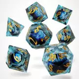 Kockák Ice Dragon's Gaze Floating Eye - RPG Dice Set  (7 db)