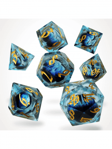 Kockák Ice Dragon's Gaze Floating Eye - RPG Dice Set  (7 db)