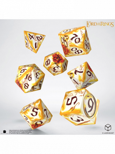 Kockák Lord of the Rings - Whitefire Radiance (7 db)