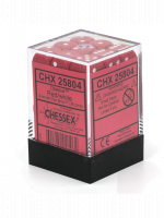 Kockák Opaque - Red (36 db)