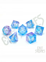 Kockák Pink Ice Liquid Core - RPG Dice Set  (7 db)
