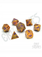 Kockák Shattered Sigils Metal - RPG Dice Set  (7 db)