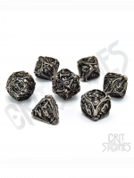 Kockák Soulreaper Hollow Metal - RPG Dice Set (7 db)