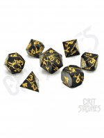 Kockák Torn Mystic Metal - RPG Dice Set (7 db)