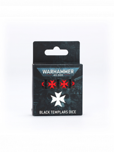 Kockák Warhammer: 40,000 - Black Templars Dice (16 db)