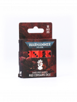 Kockák Warhammer: 40,000 - Chaos Space Marines: Red Corsairs Dice (16 db)