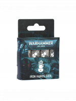 Kockák Warhammer: 40,000 - Iron Hands Dice (16 db)