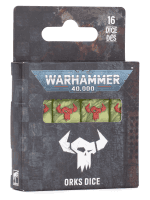 Dobókockák Warhammer 40,000 - Orks (16 db, 2026)