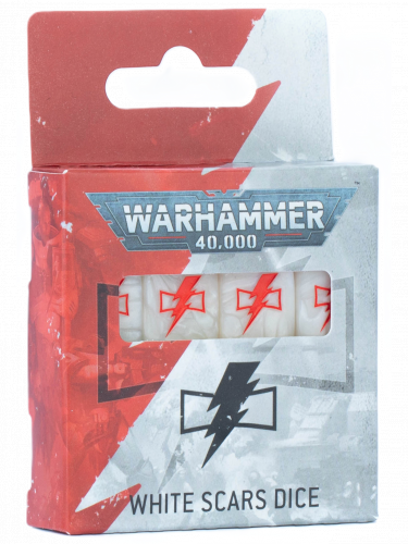 Kockák Warhammer: 40,000 - White Scars Dice (16 db)