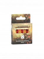 Kockák Warhammer Age of Sigmar - Blades of Khorne Dice (16 db)