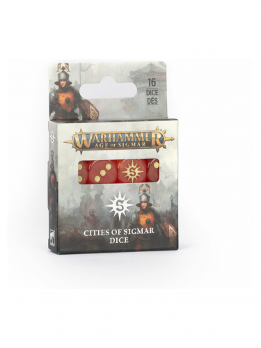 Kockák Warhammer Age of Sigmar - Cities of Sigmar Dice (16 db)