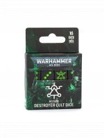 Kockák Warhammer 40,000 - Destroyer Cult Dice (16 db)